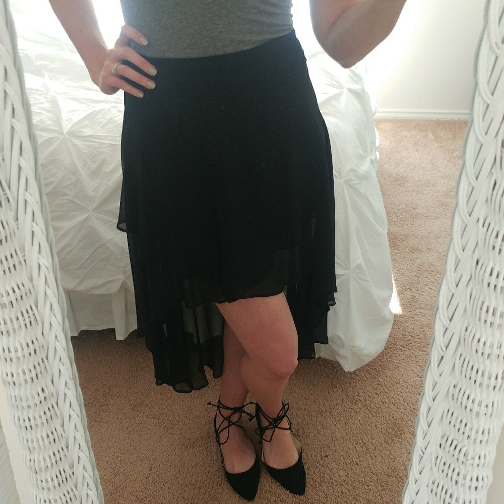 Forever 21 high low skirt